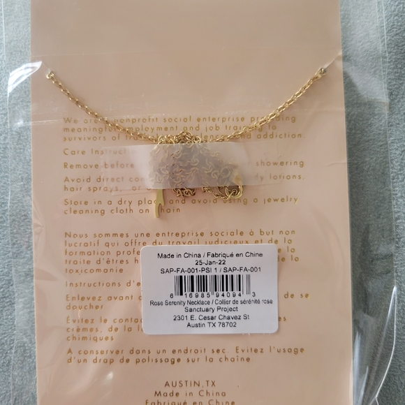 Sanctuary Project Gold tone necklace - Picture 4 of 4